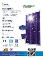 แผงโซลาร์เซลล์ Schutten Poly (PV Solar panel) 250W